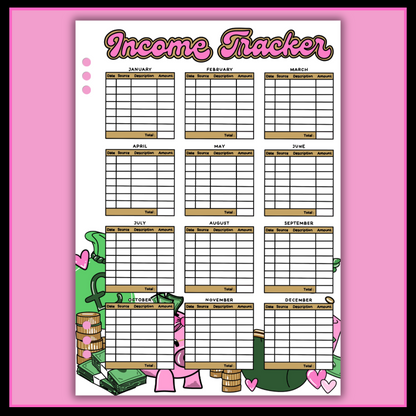 Money & Savings Journal Page Bundle - DIGITAL DOWNLOAD