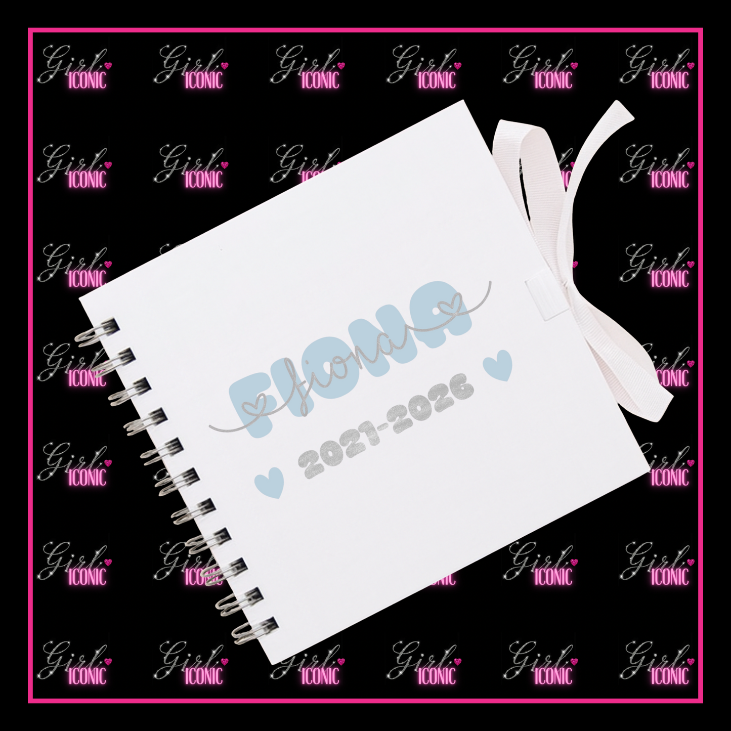 Personalised School Leavers Memory Scrap Book - Pretty Perfect