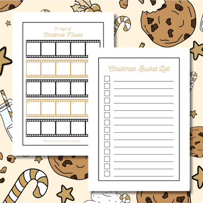 Cookies Christmas 2026 Planner
