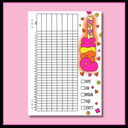 Health & Wellness Journal Page Set - Full Bundle