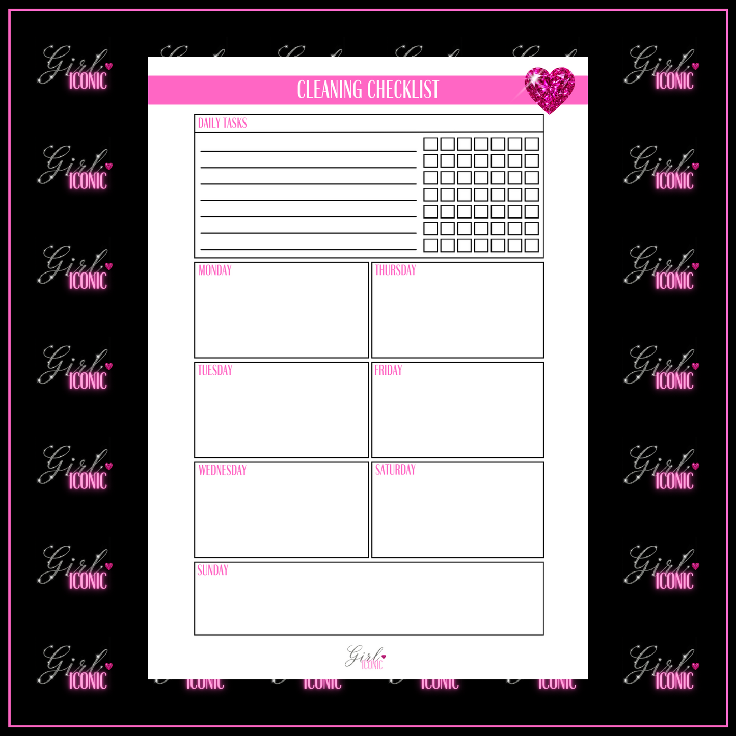 Food & Meal Planning Page Set - DIGITAL DOWNLOAD