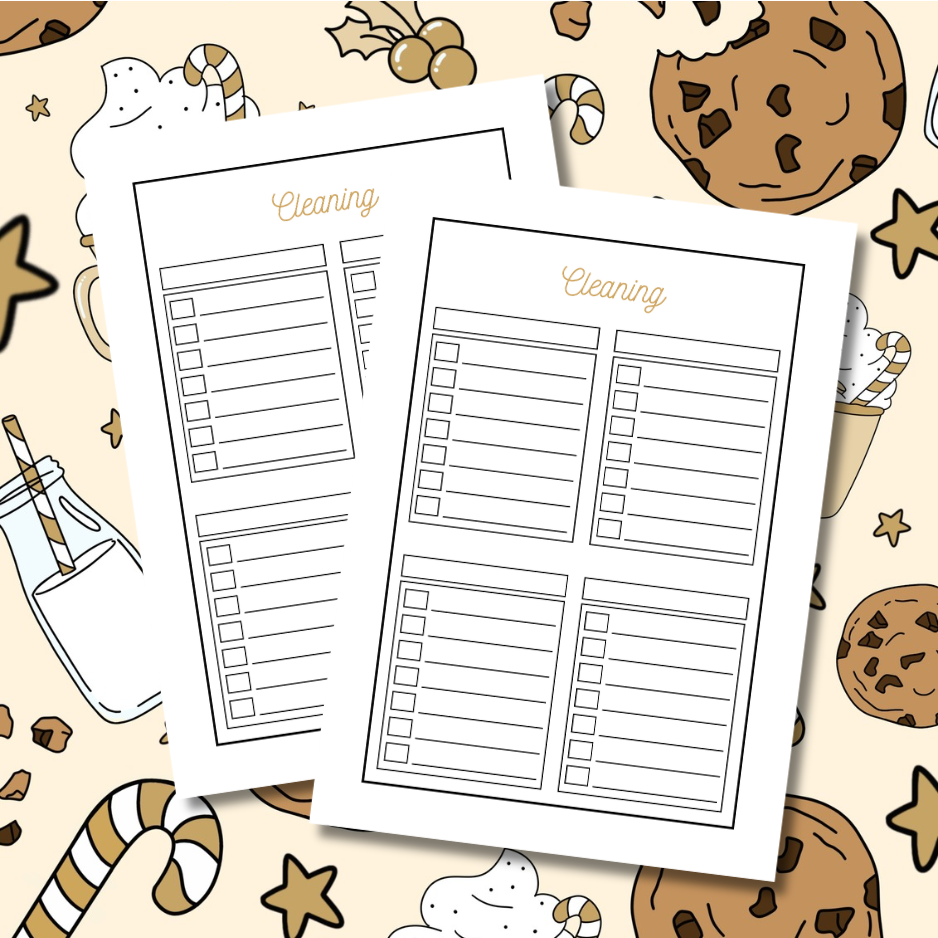 Cookies Christmas 2026 Planner