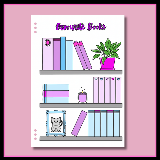 Favourite Books - Single Page