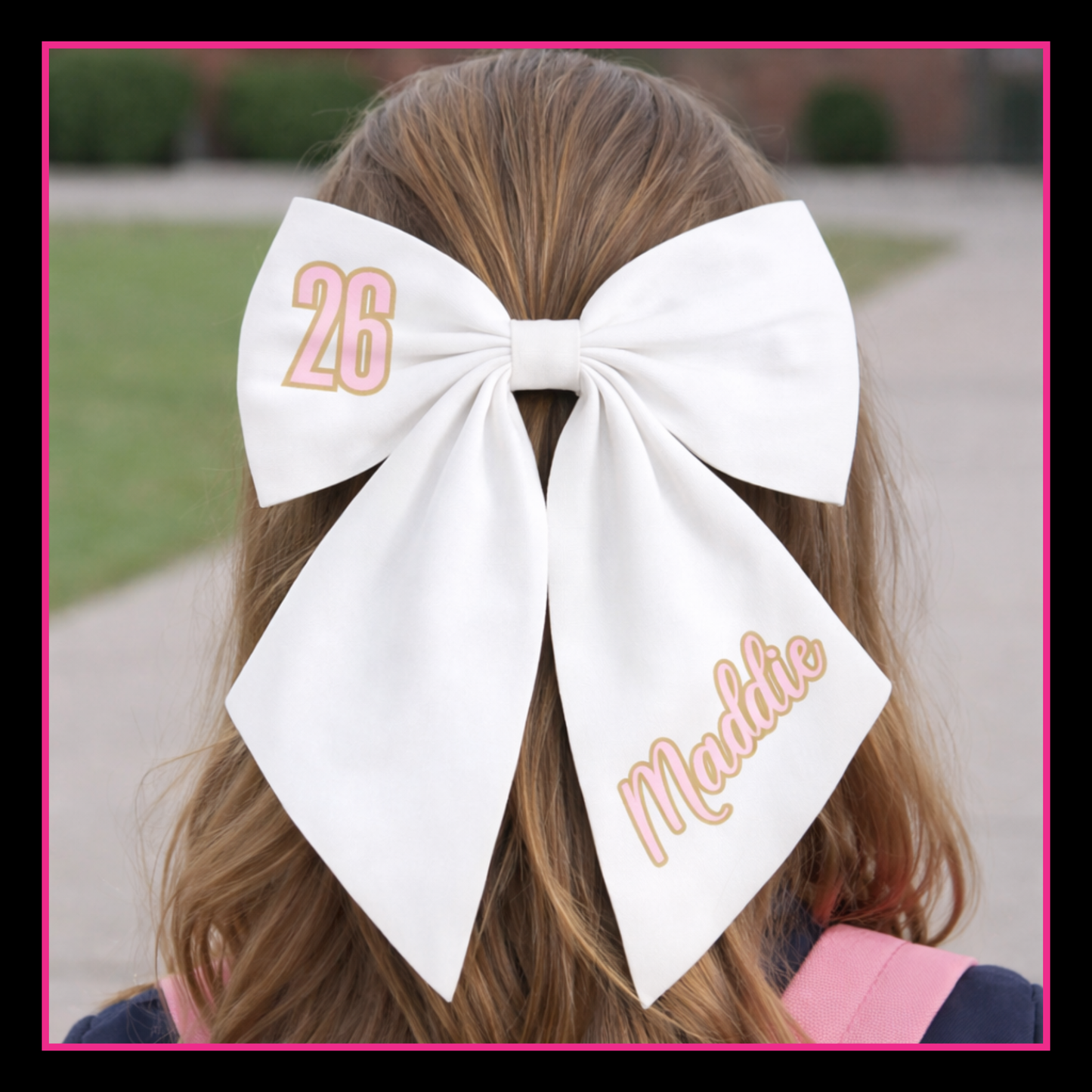 Personalised School Leavers Shirt - Bow Beautiful