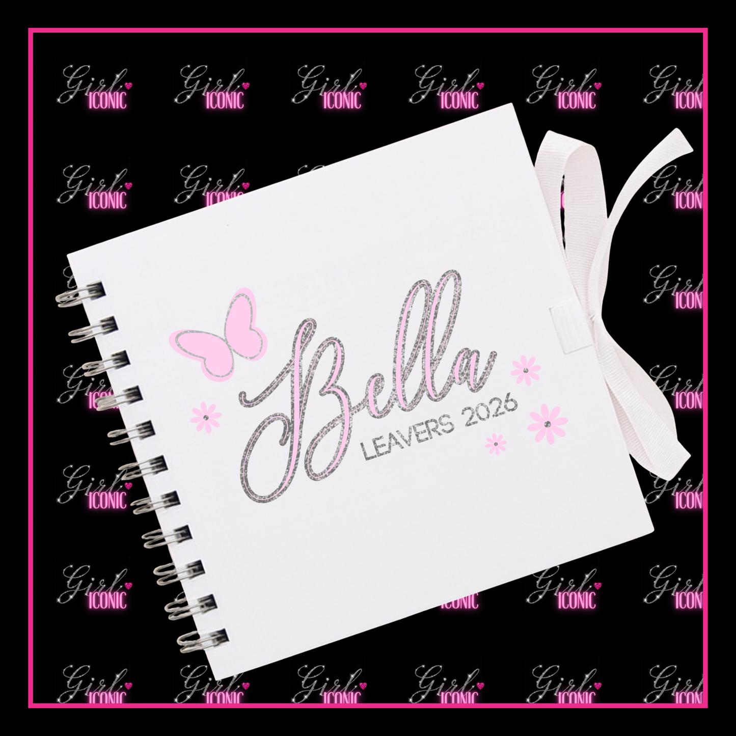 Personalised School Leavers Shirt - Butterfly Bloom