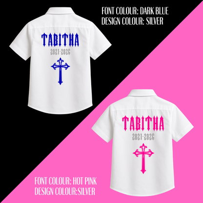 Personalised School Leavers Shirt - Gorgeous Gothic