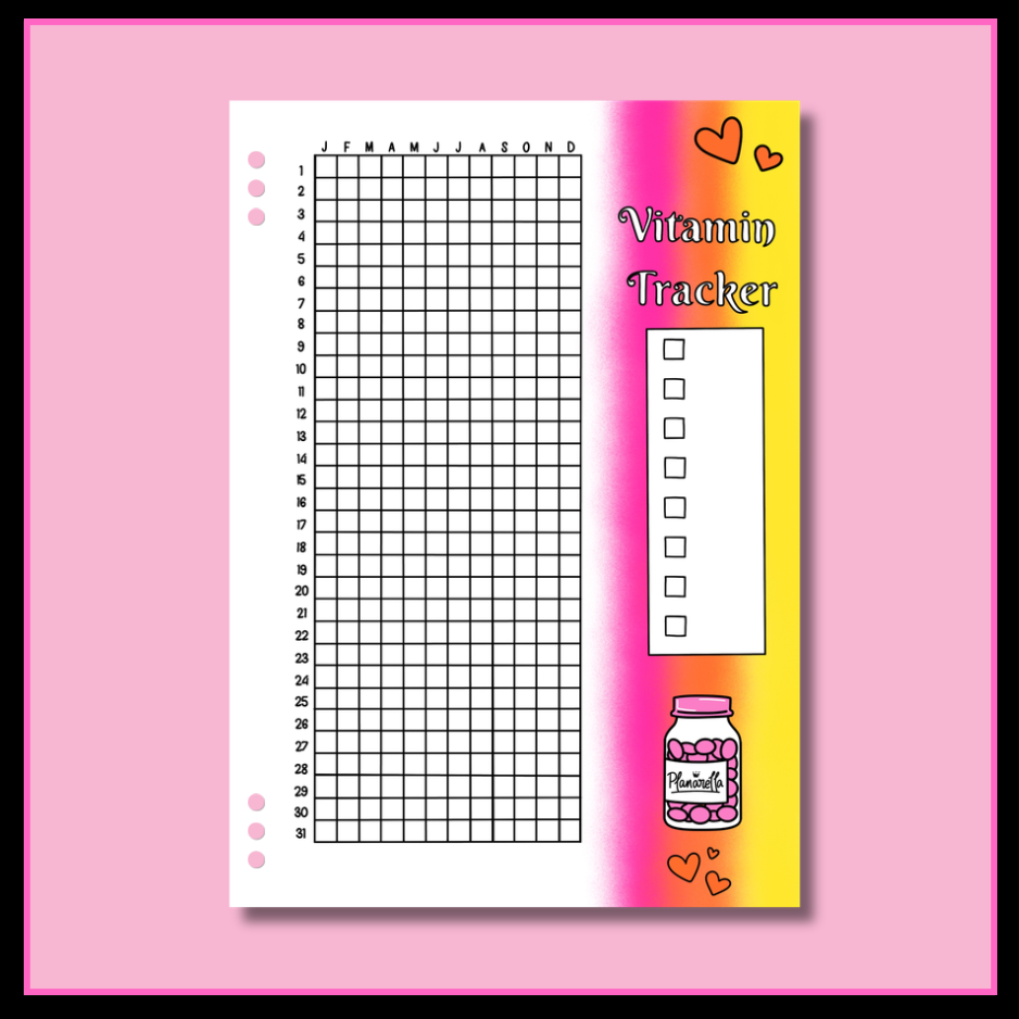 Health & Wellness Journal Page Bundle - DIGITAL DOWNLOAD