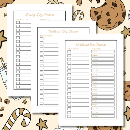 Cookies Christmas 2026 Planner