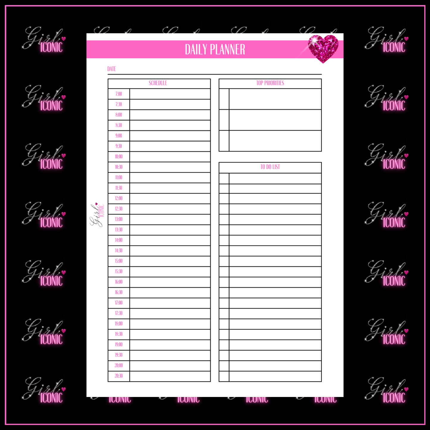 Life Planning & Organisation Page Set - Digital Download