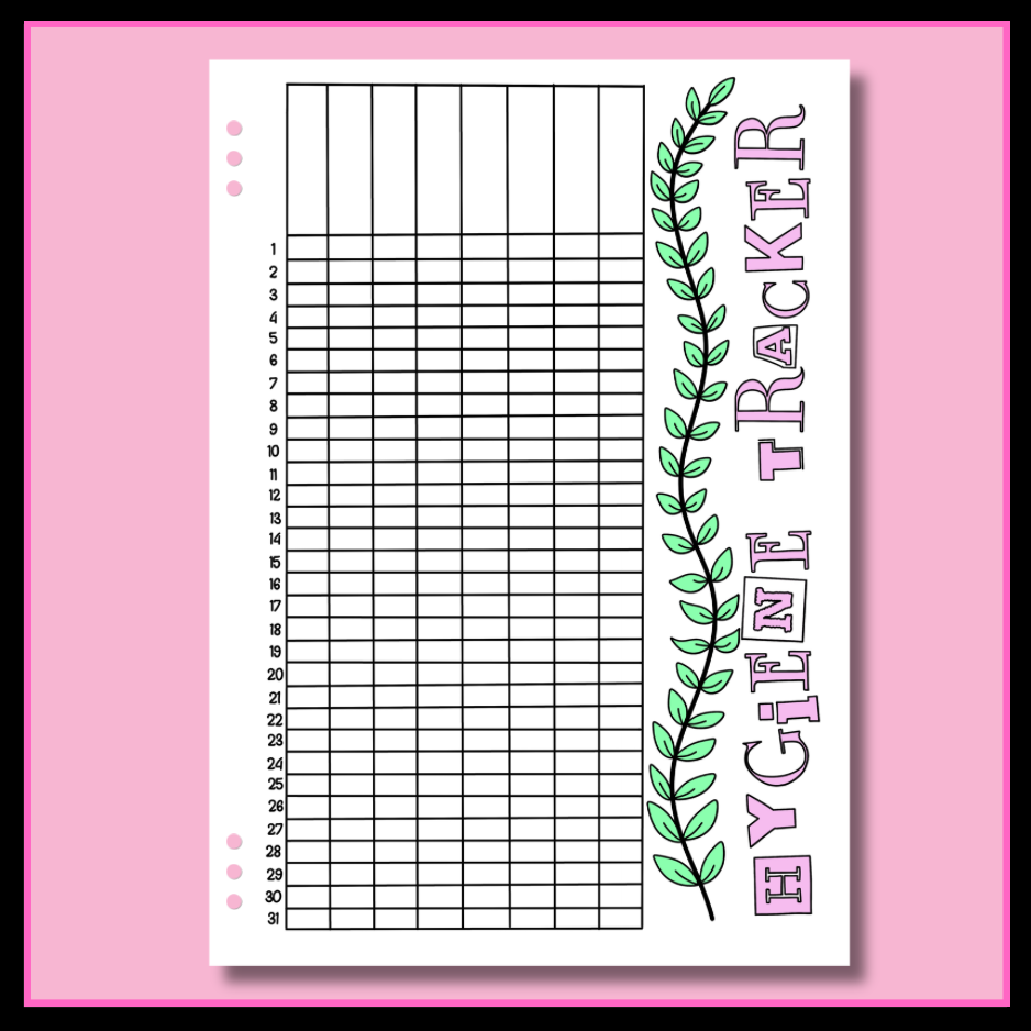 Self Care Journal Page Bundle - DIGITAL DOWNLOAD