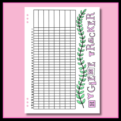 Self Care Journal Page Bundle - DIGITAL DOWNLOAD