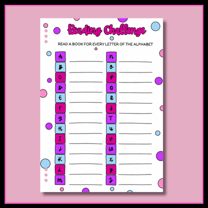 Books & Reading Journal Page Set - Full Bundle