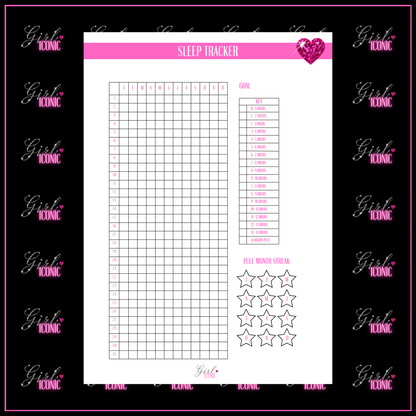 Health & Lifestyle Journal Page Set - Digital Download