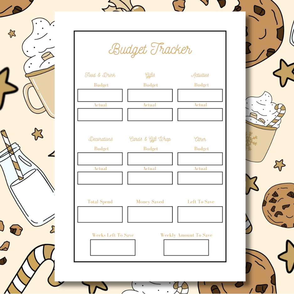 Cookies Christmas 2026 Planner