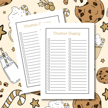 Cookies Christmas 2026 Planner