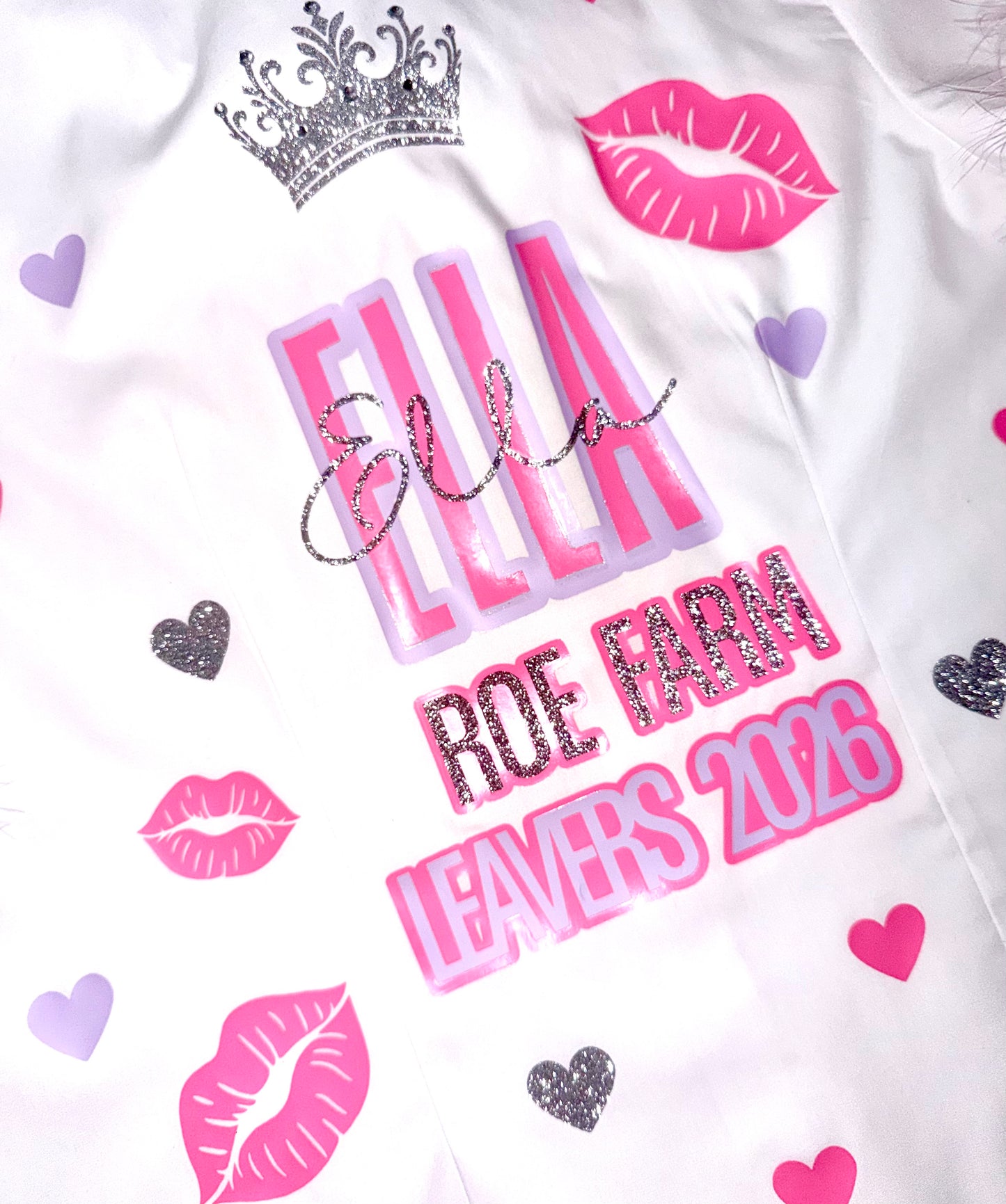 Personalised School Leavers Shirt - Queen of Kisses