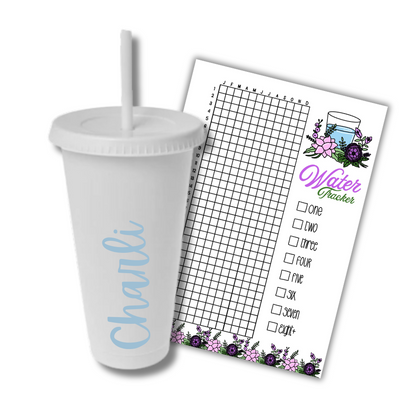 Personalised Cold Cup - White