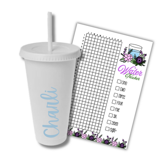 Personalised Cold Cup - White