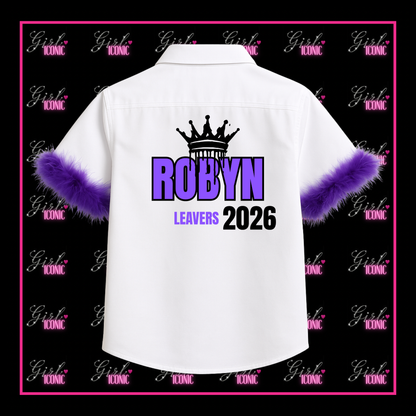 Personalised Unisex School Leavers Shirt - Street Royalty