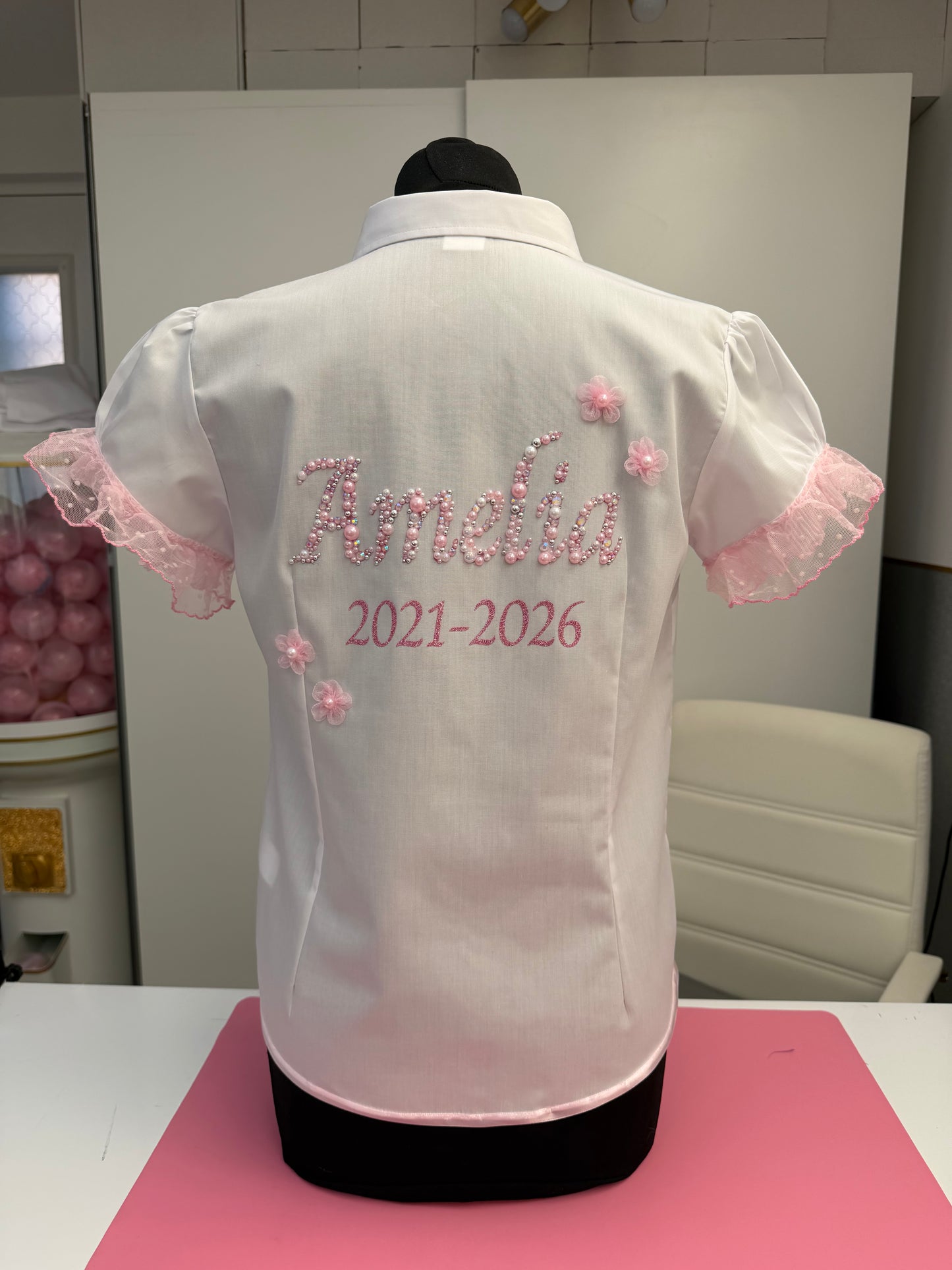 Bella’s custom blouse