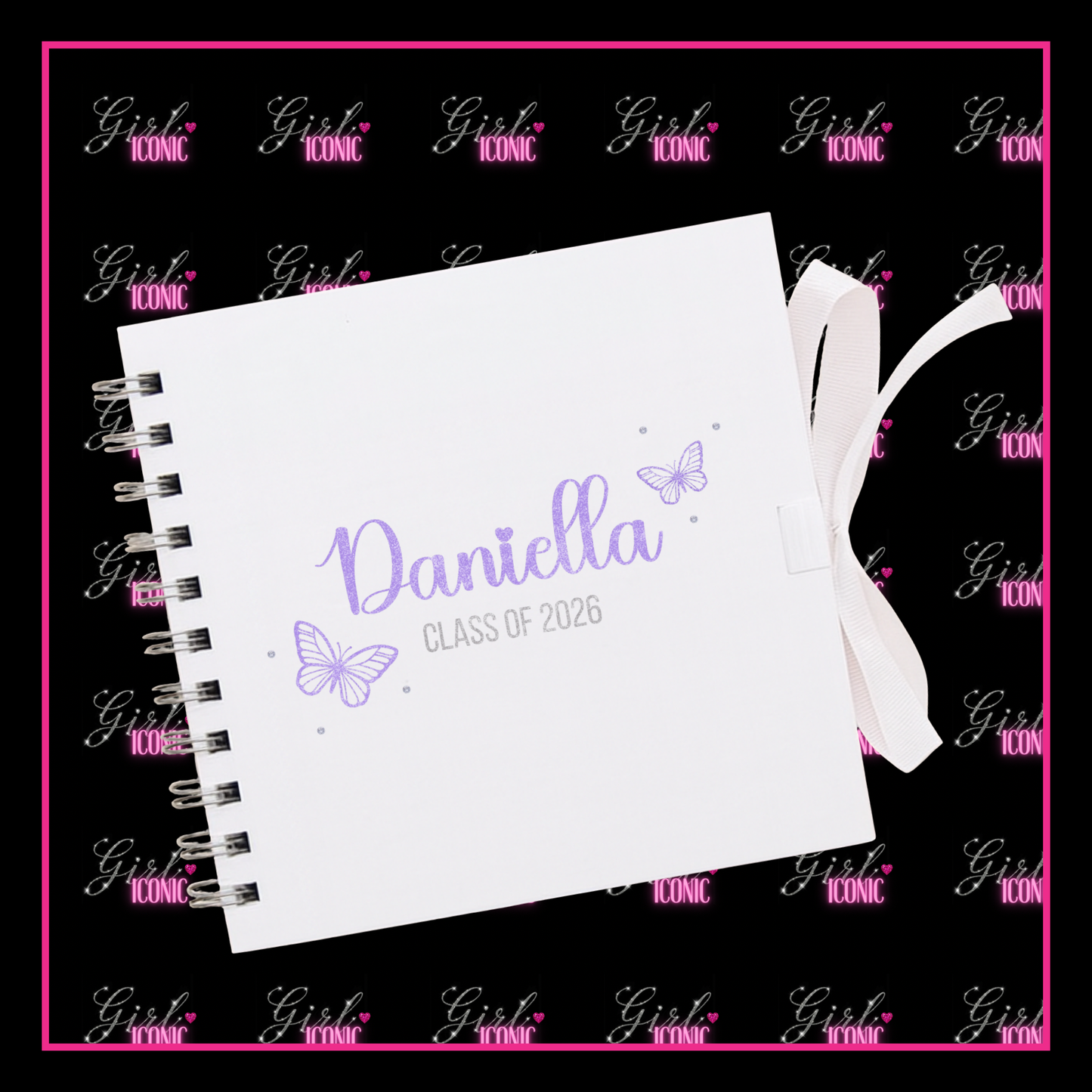Personalised School Leavers Shirt - Butterfly Bliss