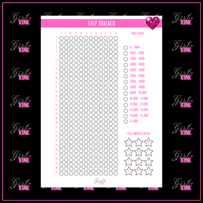 Health & Lifestyle Journal Page Set - Digital Download