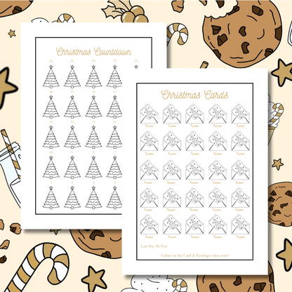 Cookies Christmas 2026 Planner