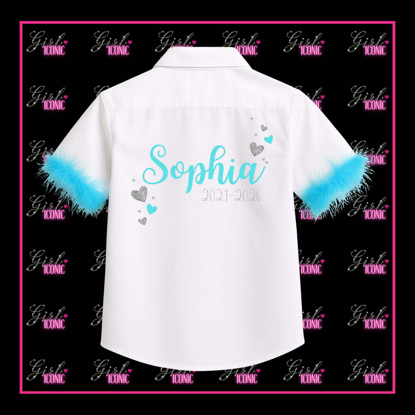 Personalised School Leavers Shirt - Cupid Cutie