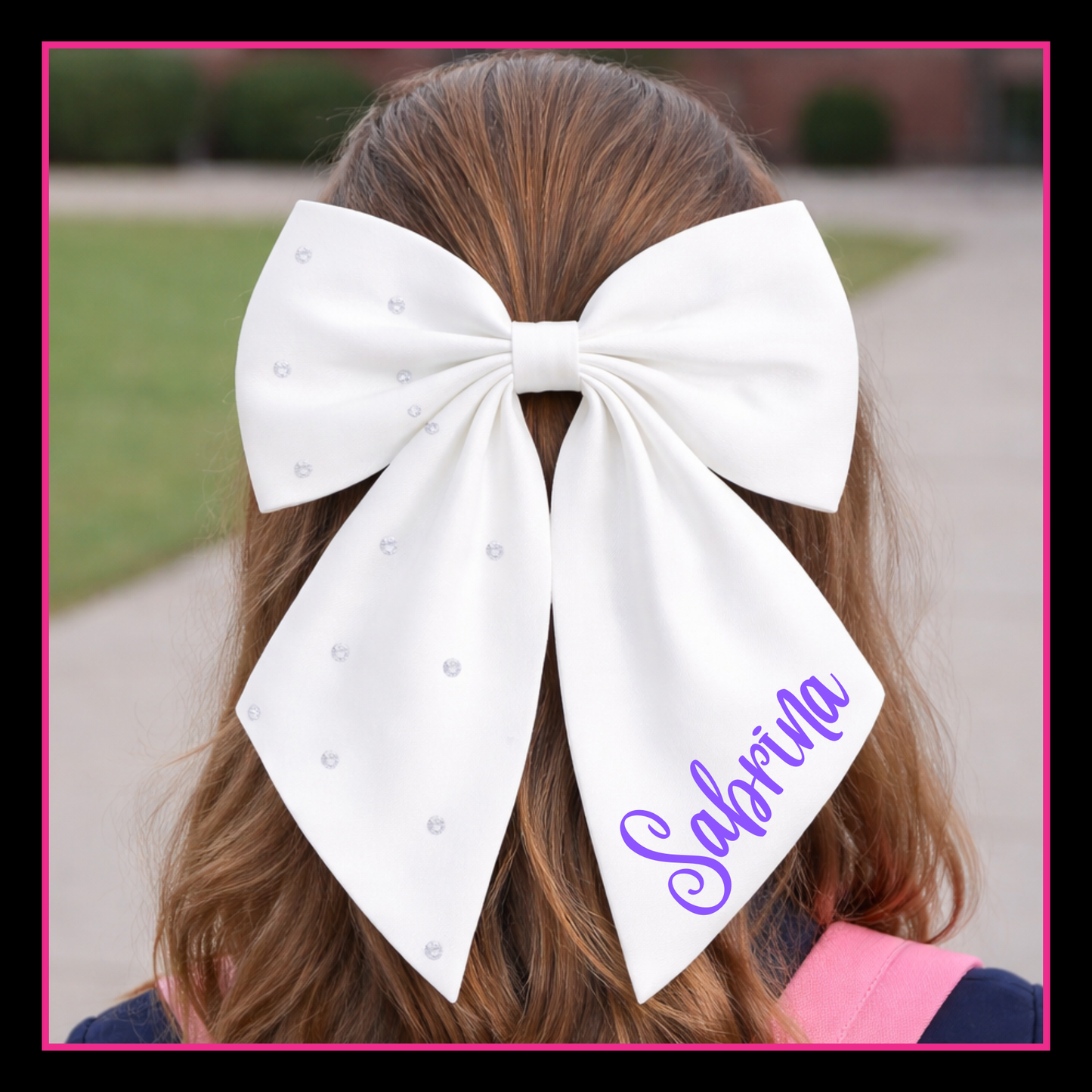 Personalised School Leavers Shirt - Bow Bliss