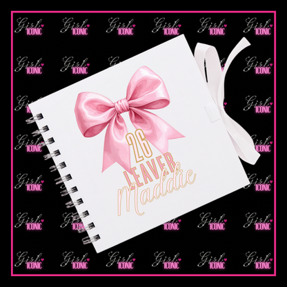 Personalised School Leavers Shirt - Bow Beautiful
