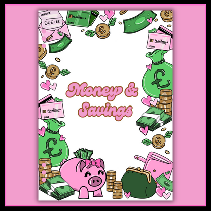 Money & Savings Journal Page Bundle - DIGITAL DOWNLOAD
