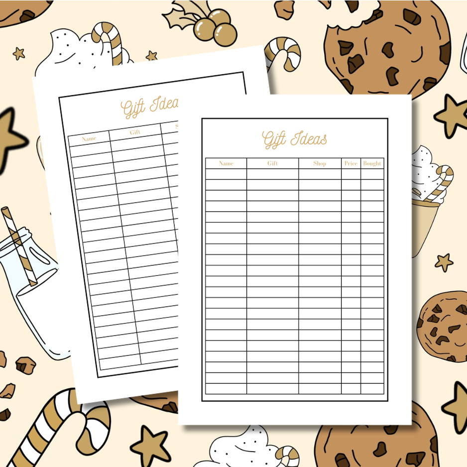 Cookies Christmas 2026 Planner