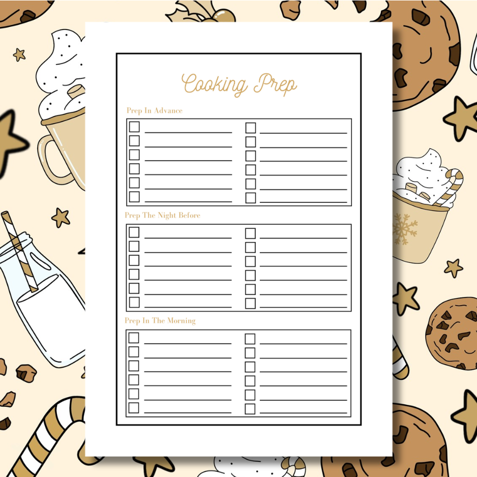 Cookies Christmas 2026 Planner