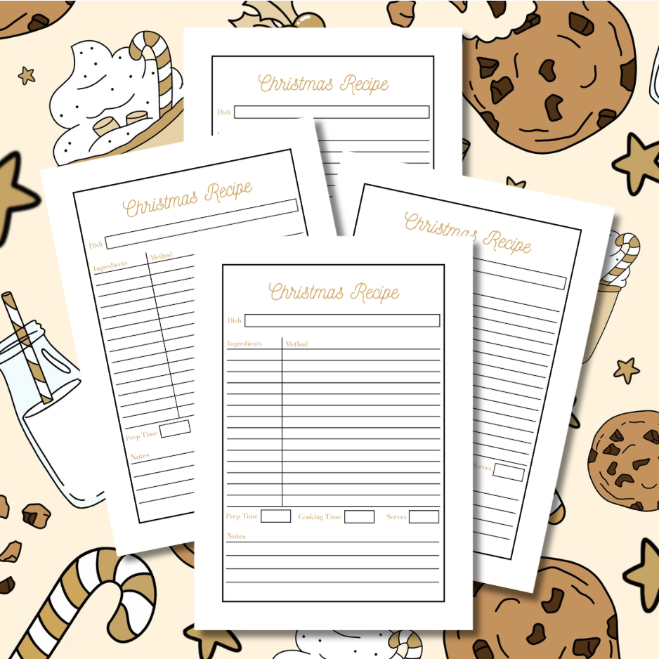 Cookies Christmas 2026 Planner