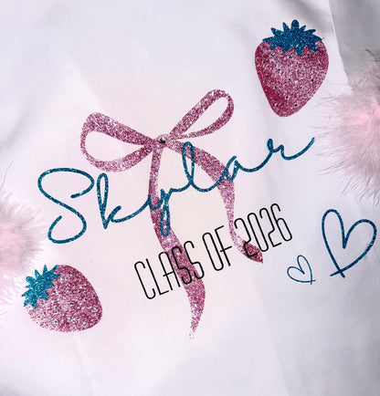 Personalised School Leavers Shirt - Berry Cute