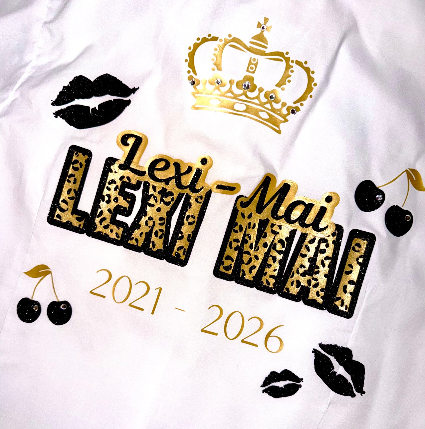 Personalised School Leavers Shirt - Wild Cherry