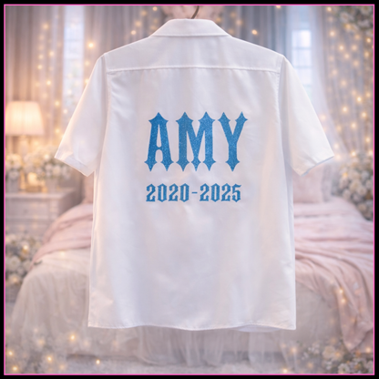 Personalised Unisex School Leavers Shirt - Trap Spike Fashion