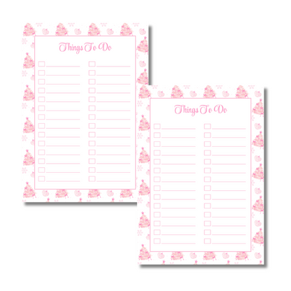 My Everlasting Christmas Planner & Page Insert Bundle 2026 - A4 - Pink & Silver Diamond Pen Set