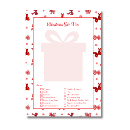 My Everlasting Christmas Planner & Page Insert Bundle 2026 - A4 - Red & Silver Diamond Pen Set