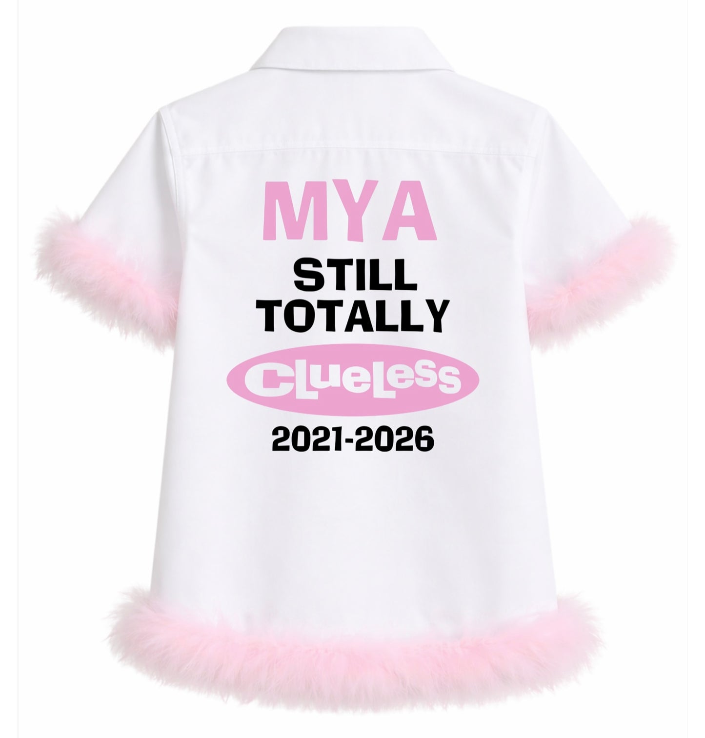 Mya custom leavers shirt