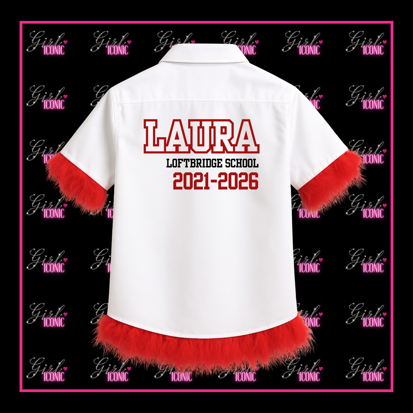 Personalised Unisex School Leavers Shirt - Sport Captain