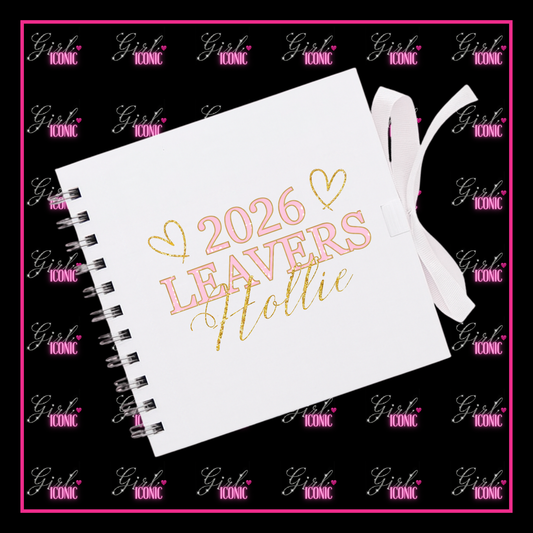 School Leavers Memory Scrap Book - Sweet Sparkle